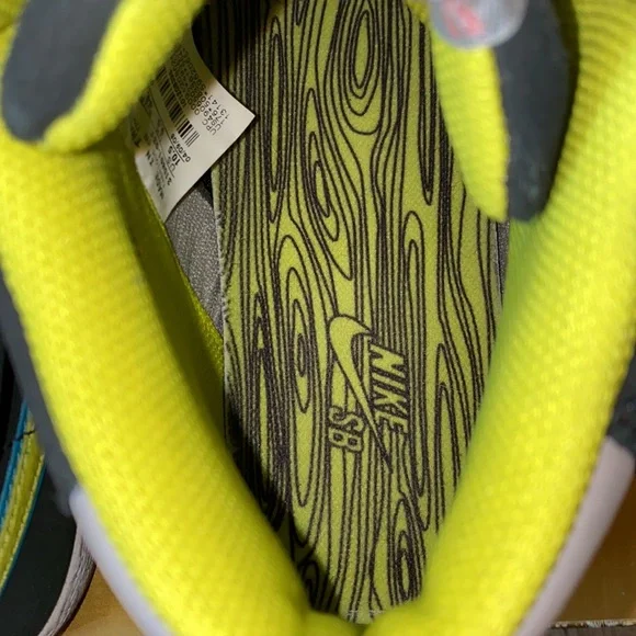 2008 Nike SB Blazer Pacman Black Bright Cactus - Picture 6 of 13